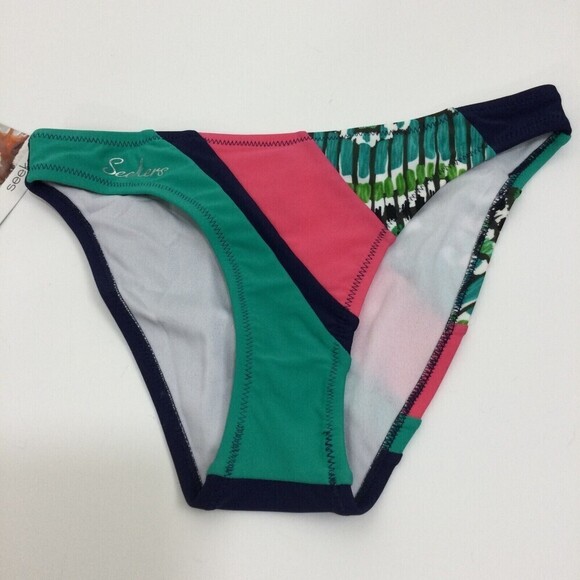 Seekers Australia Jade Jewel Halter Neck Two-Piece Bikini Swimsuit S NWT A83005 - Picture 3 of 9